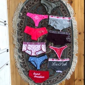 victoria’s secret valentine’s underwear bundle